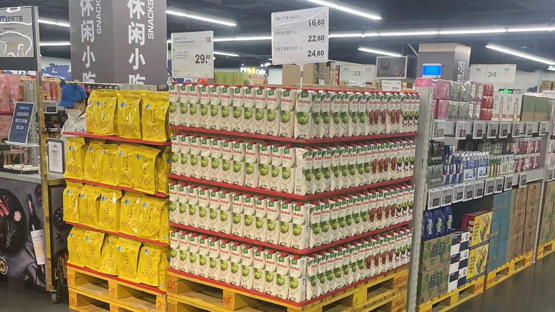 木托盤(pán)在大型連鎖超市的應(yīng)用案例